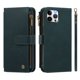thumbnail image 2 of Funda Cartera para iPhone 12 Pro Max con Cremallera y Ranuras, Verde, 2 of 6