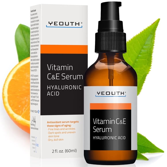 Serum YEOUTH Sérum facial con vitamina C y ácido hialurónico 60 ml