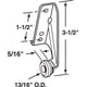 thumbnail image 2 of Drawer Track Roller Prime-Line Steel Center Guide, paquete de 2, 2 of 2