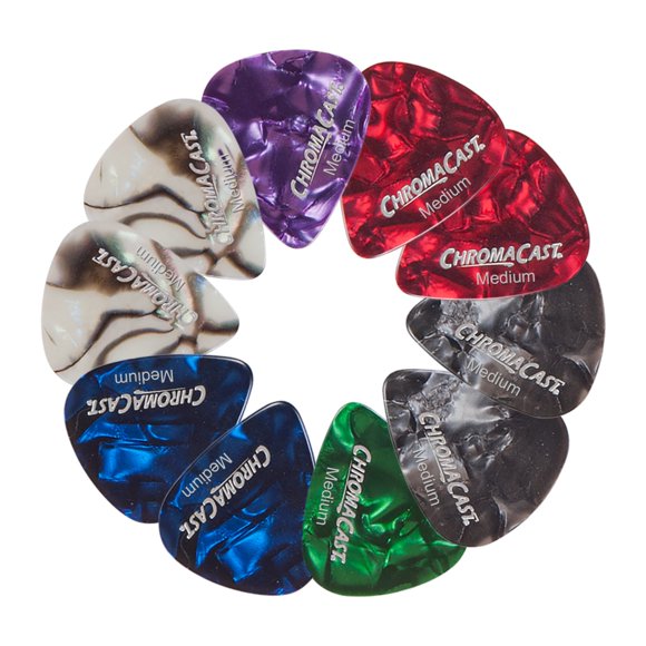 Púa ChromaCast Mediana .73 mm (Pack de 10)