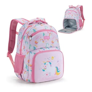 Mommore - Mochila 2 En 1 Para Niños Pequeños 12L - Rosado Unicornio