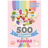 Libro 500 Stickers Kawaii Editorial Guadal