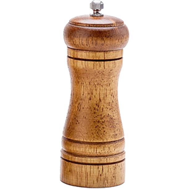 Molinillo de pimienta de madera, molinillo de pimienta de madera de grosor ajustable, mecanismo de molienda de cerámica, molinillo de sal.