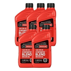 Motorcraft - Pack Aceite Motor 5W20 Ford Escape 2.3 5 Unidades