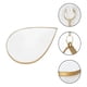 thumbnail image 4 of Set De 3 Espejos En Forma De Gotas Color Dorado, 4 of 6