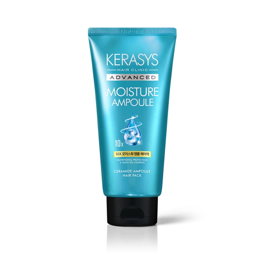 Kerasys - Ampolla Coreana Hidratante Para Cabello Seco, Advanced Moisture Hair Pack 300ml