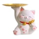 thumbnail image 2 of Estatua De Gato, Decoración De Almacenamiento, Escultura De Animales Para Dulces, Dinero De Escritorio, 2 of 3