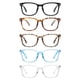 thumbnail image 1 of Gafas de lectura CCVOO que bloquean la luz azul, paquete de 5, 1 of 6
