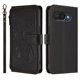 thumbnail image 2 of Funda Cartera Mariposa para [Google Pixel 10a] con Soporte y Cremallera Negro, 2 of 6