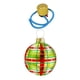 thumbnail image 4 of Bola Inflable De Navidad, Accesorios De 20 Pulgadas, Bola De Navidad Para Exterior, Festival, Jardín, Rejilla Roja Y Verde, 4 of 5