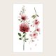 thumbnail image 1 of Waterproof Pink Flower Pattern Tattoo Stickers - Small Arm Tattoo Stickers for Simulation Body Art, 1 of 2