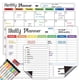 thumbnail image 5 of Set de pizarra blanca con calendario de borrado en seco hivillexun (paquete de 3), 5 of 8