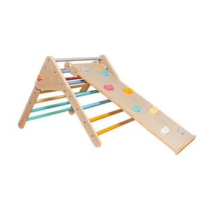 Torre Aprendizaje Infantil Pikler Escalada Montessori Bandú Multicolor