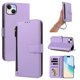thumbnail image 1 of Funda con Billetera para [iPhone 15 Plus] con Bolsillo Zipper y Tarjetero Morado claro, 1 of 6