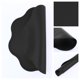 thumbnail image 2 of Juego de Manteles Individuales REGALWOVEN de 6 Unidades de Cuero Sintético para Decoración de Mesa de Comedor de Cocina, Manteles Lavables Limpiables Negro 15*15in, 2 of 7