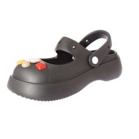 Sandalia Negro Vía Franca