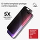 thumbnail image 5 of Protector de pantalla ZAGG para iPhone 17 Pro Privacy XTR, 5 of 9