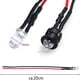 thumbnail image 2 of Kit 50 Diodos LED 5mm Pre Cableados 12V Multicolor lkelyonewy, 2 of 3