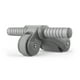 thumbnail image 1 of Rueda Abdominal Gris 2 Ruedas, 1 of 3