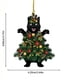 thumbnail image 2 of 1pc Cute Screaming Cat Acrylic Pendant for Car Accessories and Christmas Tree Ornament, 2 of 4