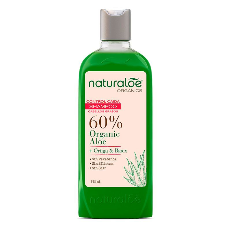 Naturaloe - Sampoo Control Caída Cabello Graso