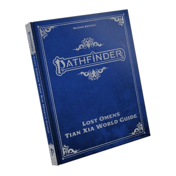 Edición especial de la guía mundial Tian Xia de Pathfinder Lost Omens.