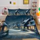 thumbnail image 1 of Christmas Eve Gifts Tree Santa Claus Teen Quilt Duvet Cover Set Bedding3-Piece Bedding Set, 1 of 5