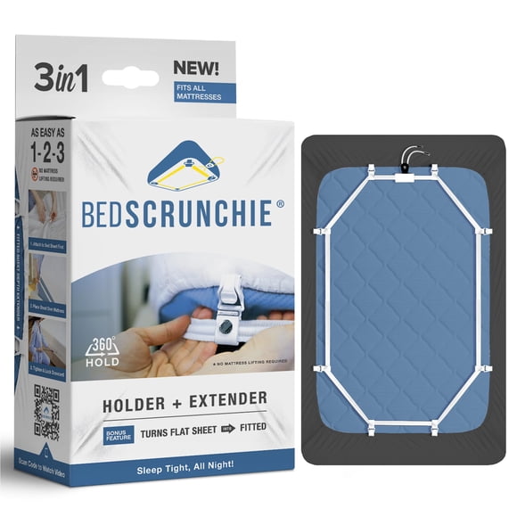 Correas para sujetar sábanas Bed Scrunchie, se adaptan a todos los tamaños de colchón