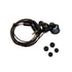 thumbnail image 4 of Audífonos KZ ZST negros con micrófono y cable de 1,2 m, 4 of 4