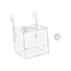 thumbnail image 3 of Caja de aislamiento para acuario, soporte para cría de peces, accesorios transparentes multifunción para acuario, Fly Liver Guppy, alevines para recié 15x15x15cm y gancho, 3 of 5
