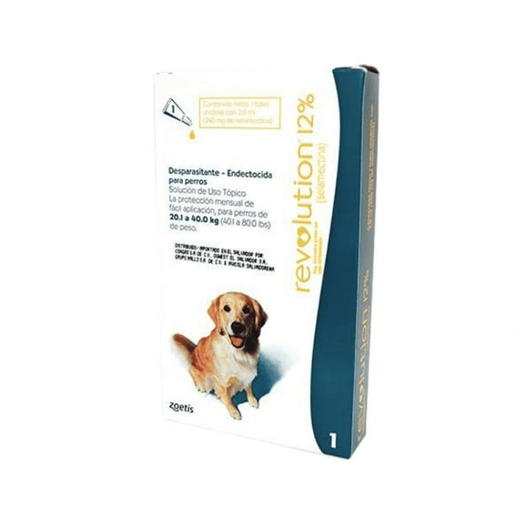 Antiparasitarios  Revolution Para Perros de 20,1 a 40 Kg.