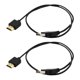 thumbnail image 2 of 2x usb 2.0 macho a hdmi macho cargador cable divisor adaptador 50cm, 2 of 5