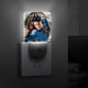 thumbnail image 4 of Superman Luz nocturna LED con sensor de anochecer a amanecer para dormitorio, baño, pasillo, escaleras - Lámpara LED nocturna de enchufe, 0.5W - 1 pieza, 4 of 6