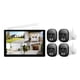 thumbnail image 1 of Kit NVR Srihome 4 camaras IPC056 Wifi + NVR NVS010 con pantalla 8CH, 1 of 5