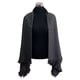thumbnail image 1 of Puntilla 100% Lana  - 150x150 cm - Negro Blanco, 1 of 3