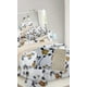 thumbnail image 2 of Cubrecama Quilt Sherpa 1 1/2 Plazas - Blanco Hojas Doradas M925, 2 of 2
