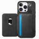 thumbnail image 5 of Funda Billetera Tejida para iPhone 16 Pro con Soporte y Tarjetero Negro, 5 of 5