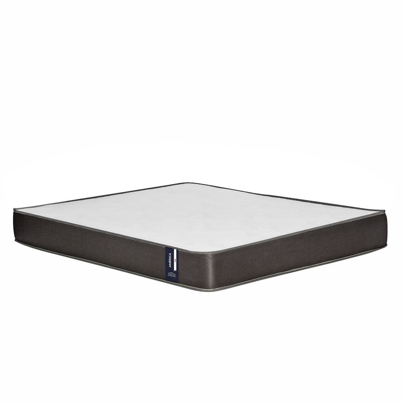 Colbox - Colchon America 2 Plazas Gris Plazas 150x190x20 Cm