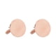 thumbnail image 1 of Gemelos Para Hombre, 2 Uds., Accesorio Para Camisa De Boda, Gemelos Para Camisa De Negocios, Oro Rosa, 1 of 5