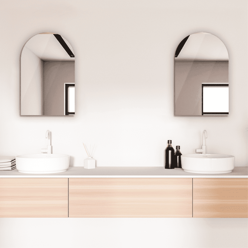 Dellorto - Espejo Belga Arco Con Bastidor 60x120 Cm - Resia