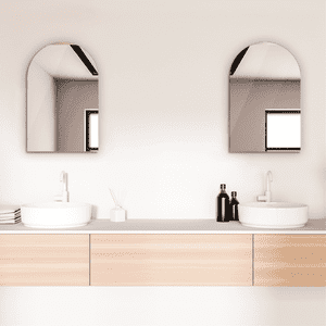 Dellorto - Espejo Belga Arco Con Bastidor 49X72 Cm - Resia