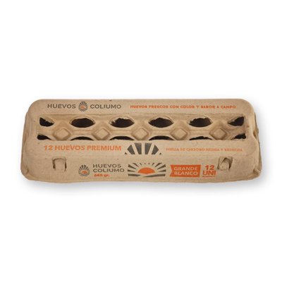 Huevos De Primera Blanco Sabor A Campo 12 Un Coliumo