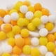 thumbnail image 1 of Xiao Hua Bolas de pelo para manualidades, 60 unidades, serie amarilla, diámetro 2,5 cm, bolas de felpa suaves y esponjosas para proyectos de manualidades, decoración de fiestas y festivales., 1 of 3
