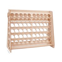 Bothyi - Estante De Almacenamiento Para Botellas De Pintura Y Suministros De Arte, Fácil De Instalar Y Ahorra Espacio, 35 X 12 X 27 Cm