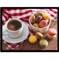 Genérico - Cuadro Decorativo Café Y Galletas Medidas 30X40 Cm