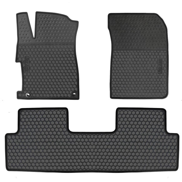 Alfombrillas de piso para coche HD-Mart Honda Civic 9ª generación (2012‑2015) de goma