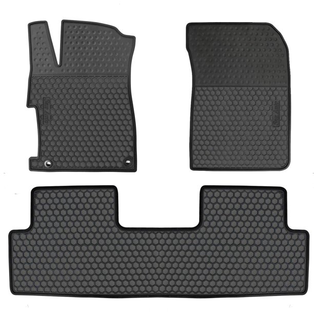 Alfombrillas de piso para coche HD-Mart Honda Civic 9ª generación (2012‑2015) de goma