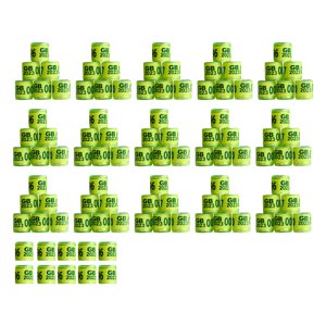 Ioensy - 100 Uds. Anillo De Paloma 8Mm 2023 Banda De Patas De Paloma Para Pato La Mayoría De Los Pájaros Adultos Aves De Corral Amarillo Claro