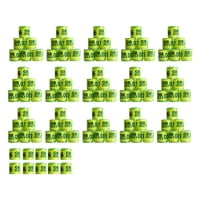 Ioensy - 100 Uds. Anillo De Paloma 8Mm 2023 Banda De Patas De Paloma Para Pato La Mayoría De Los Pájaros Adultos Aves De Corral Amarillo Claro