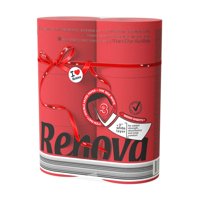 Papel Higiénico Renova Con Aroma Rojo, 6 Rollos Gigantes De 3 Capas